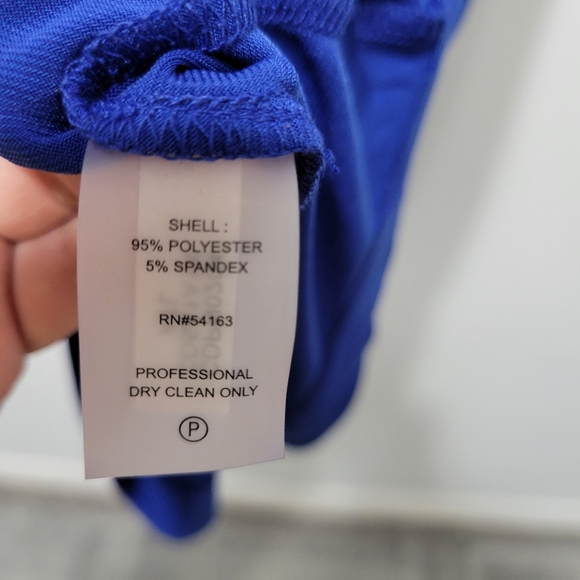 Calvin Klein blue long sleeved dress NWT - Picture 6 of 11